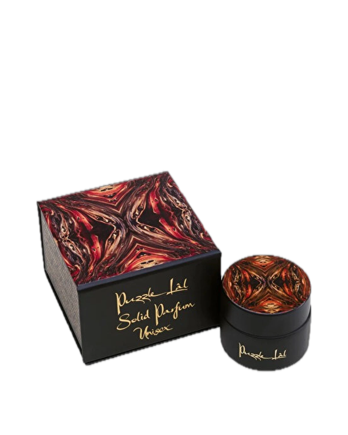 Lal Solid Parfüm, alkolsüz vegan solid parfüm kavanozu