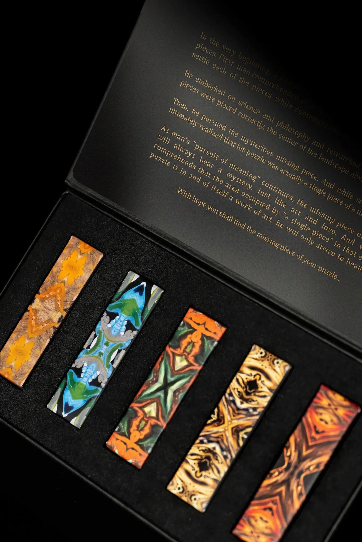 Puzzle Parfum Discovery Set, stüdyo çekimi